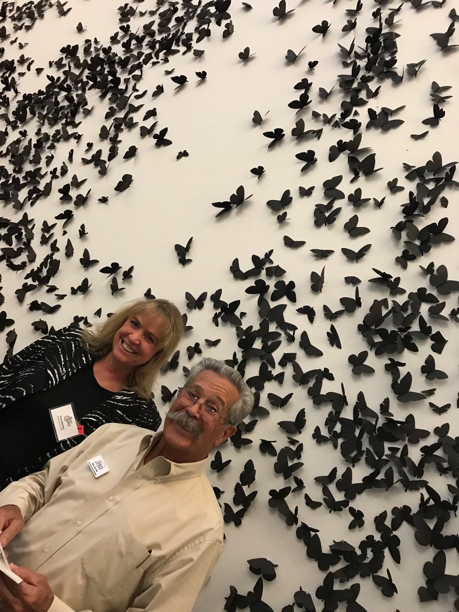 KathyKathypr's tweet photo. Proud of โฆ@PimaCountyJTEDโฉ CFO/Assistant Superintendent Tina Norton Nominee for Best Activist, AZ Capitol Times Best of Capitol 2018, honored @phoenixartmuseum with PCJTED GB Chairman, Alex Jacome #BOTC2018 #butterflyart #iamcte #careerteched https://t.co/oTYTnCLVH9