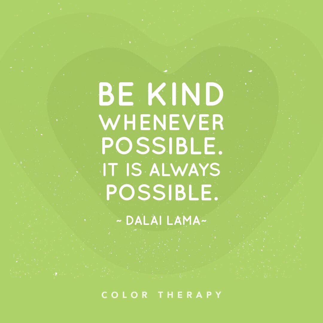 CTappOfficial's tweet photo. 💚Be kind whenever possible. It is always possible.💚
~Dalai Lama~
#ColorTherapyApp https://t.co/kqv9CSm9Gk                
#ColoringBook #QOTD #quote 
#digitalart #coloringtherapy #recolorapp #coloringmasterpiece #pixelcraft #pixelcraftapp https://t.co/XuOQ86ndR2