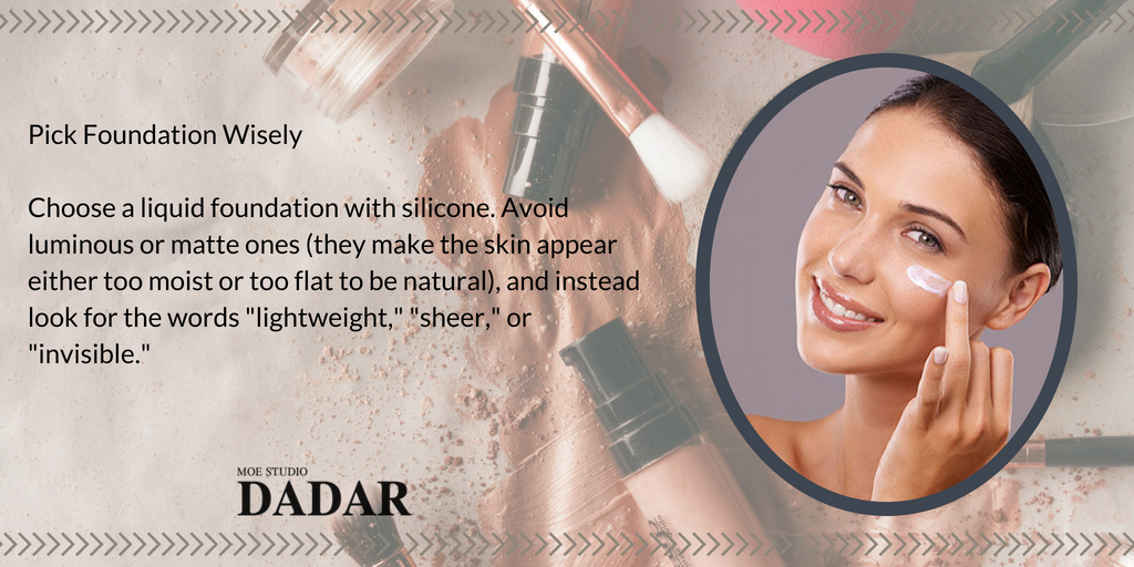 AlexandarDadar's tweet photo. Pick #Foundation Wisely
Choose a liquid foundation with silicone. Avoid luminous or matte ones. Some lightweight foundations won't mask every flaw😉❤
#makeup #alexandardadar https://t.co/CdJXqtwnnN
