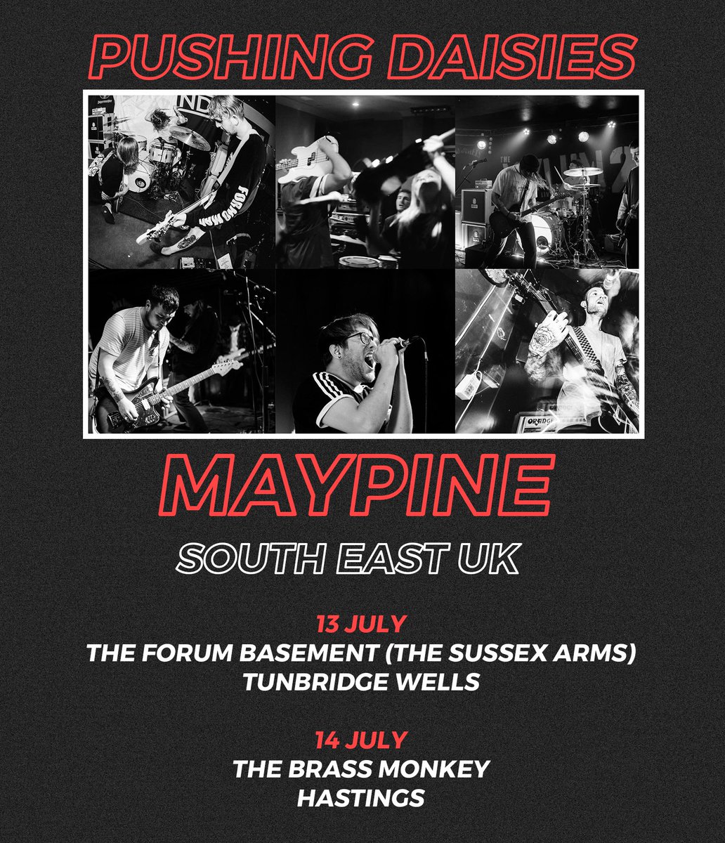 PD x <a href="/MAYPINEuk/">MAYPINE</a> got announced yesterday. These are going to be some bloody sick shows.