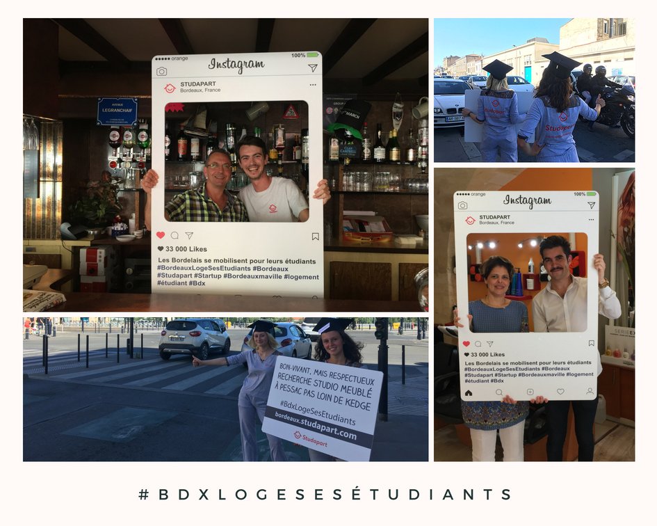Studapart's tweet photo. 30 000 étudiants bordelais cherchent un logement pour la rentrée. Alors aujourd’hui, nos équipes partent en mission �� Bordeaux pour leur dénicher des logements ! 🚀
Plusieurs opérations vont être lancées pour faire bouger le marché du logement étudiant🏡
#BdxLogeSesEtudiants https://t.co/HhTAn8mTzA