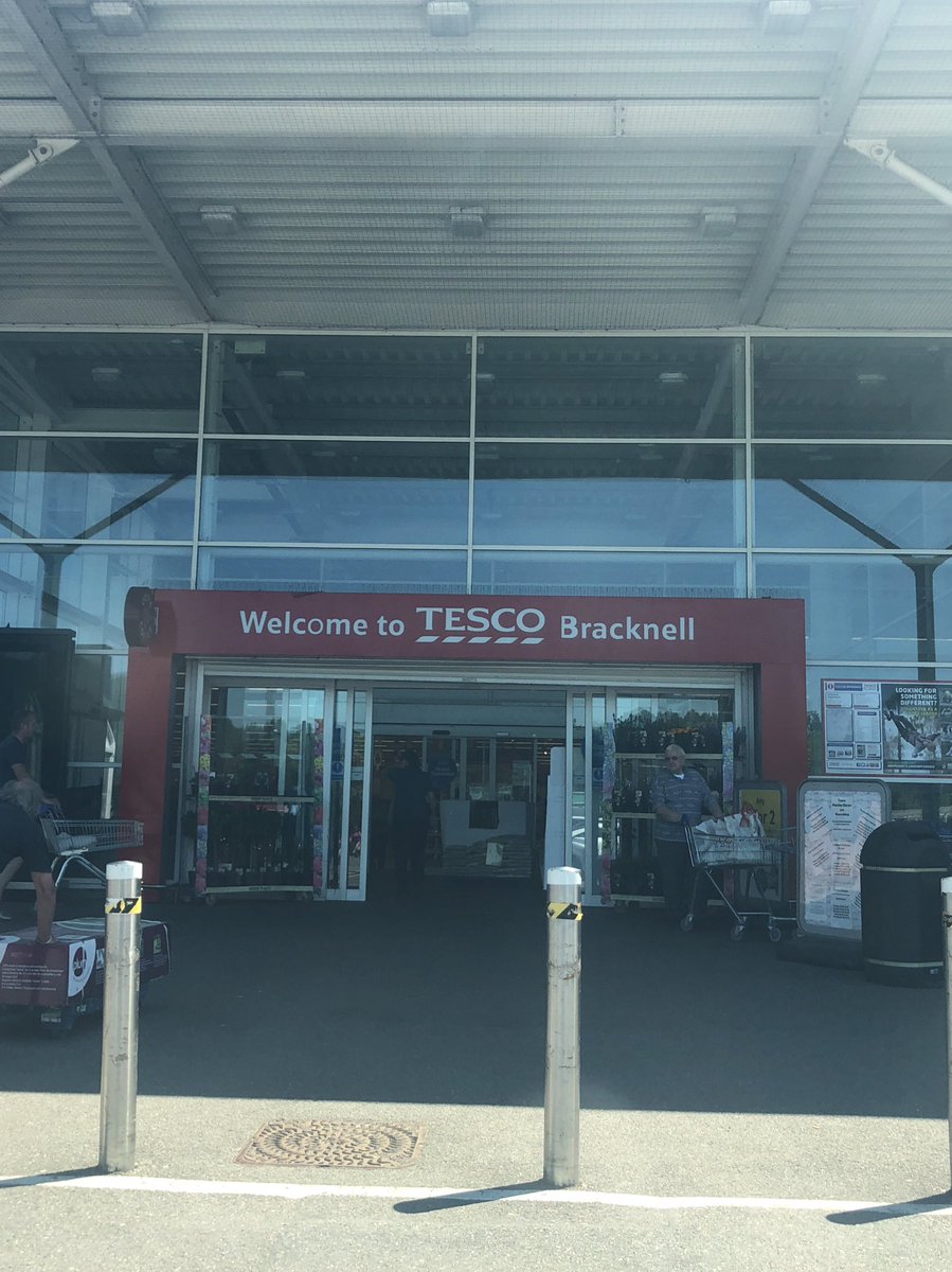 As I walked up to the till to pay for my items, the member of staff working the till (who saw me walk towards that till) looked at me, then threw his arms up in the air, pretended to look shocked and proceeded to say “you don’t have a knife on you do you?” <a href="/Tesco/">Tesco</a>