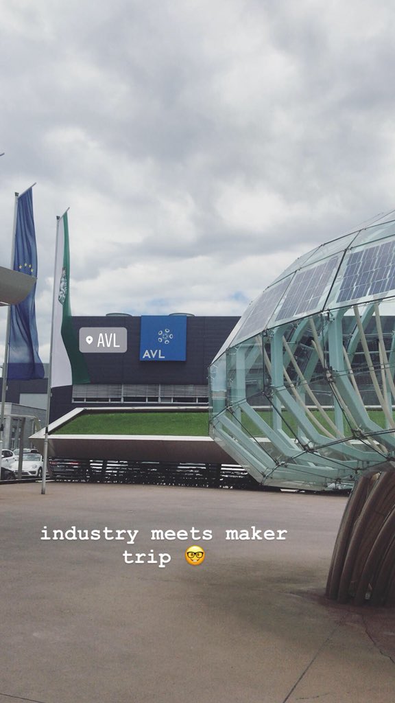 viable_at's tweet photo. Today we are presenting a concept at AVL List in Graz together with Industry Meets Makers! https://t.co/V2z3K1TD1O