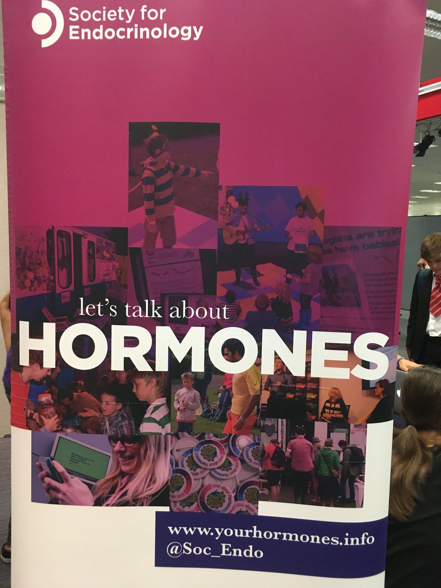 Talking about science and hormones at #BigBangSW with @Soc_Endo.