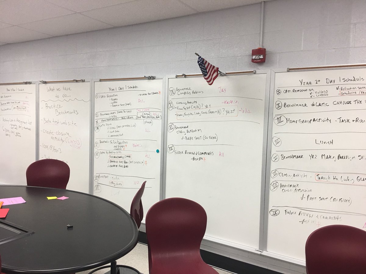 EducationReboot's tweet image. Behind the scenes...Nyack #LATIC 2018 is going to inspire! #changetheworld #boldpath #ittakesavillage