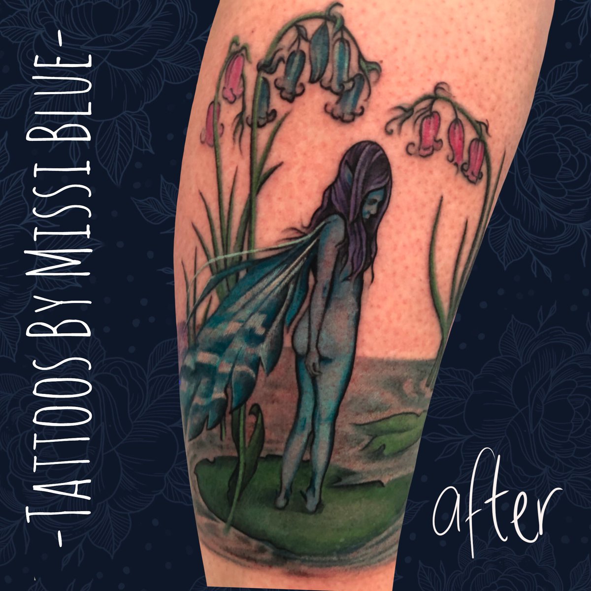 BlueMissi's tweet image. Reworked this Brian Froud art the other day