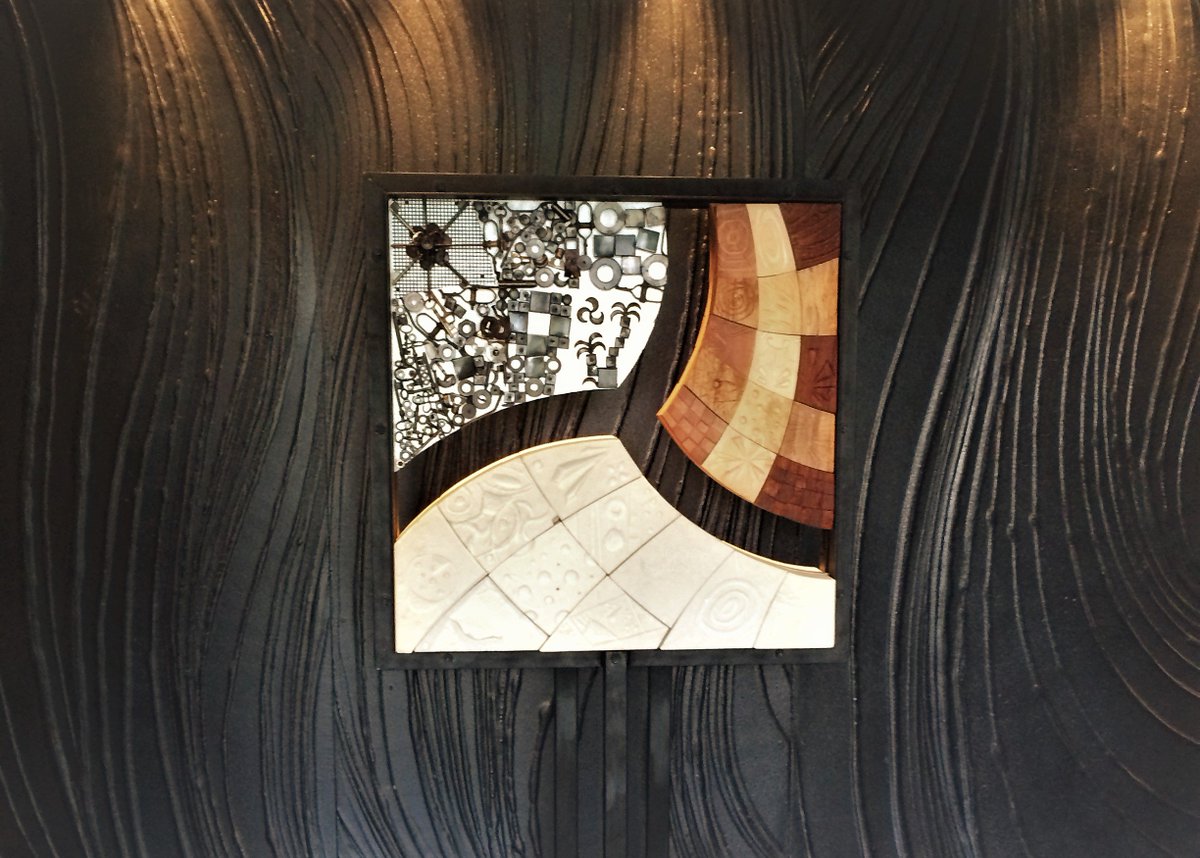 Voici une oeuvre co-créée par les collaborateurs d'une entreprise lors d'un Team Building artistique organisé au Château des Pères ! Et si la prochaine oeuvre était celle de votre entreprise ?! #teambuilding #Rennes