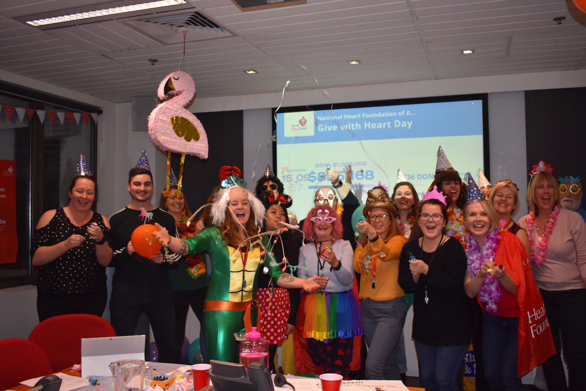 WE DID IT! We’ve reached our goal of $1 million - thank you for everyone’s support and donations.  We’ve been overwhelmed by your generosity, so a bonus round has now begun! #GiveWithHeartDay