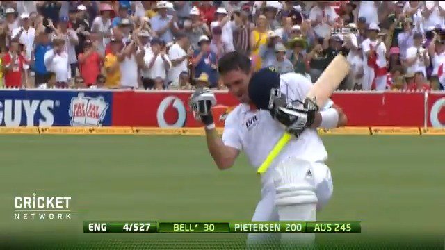 Take a look back at a memorable Ashes century from Kevin Pietersen, who turns 38 today. Happy birthday 