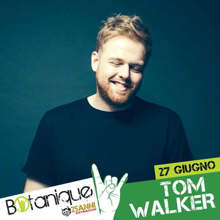 Stasera arriva <a href="/IamTomWalker/">Tom Walker</a> sul palco del #BOtaniquefestival2018
