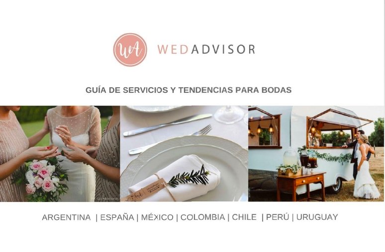Wedadvisor es un producto desarrollado por EVENTS IP y se ha convertido en el nexo ideal entre el mundo de prestadores de servicios para bodas y las personas que lo estan necesitando. #EventsIp #TheIntelligentPlataform #Wedadvisor