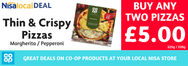 NisaLocalSplott's tweet photo. Our introductory range of @coopukfood products is available in store from today, we've got a great deal on Co-op pizzas.
#Splott #Tremorfa #PengamGreen #Adamsdown #CF24 #SplottLocal https://t.co/Od8LRRYAgL