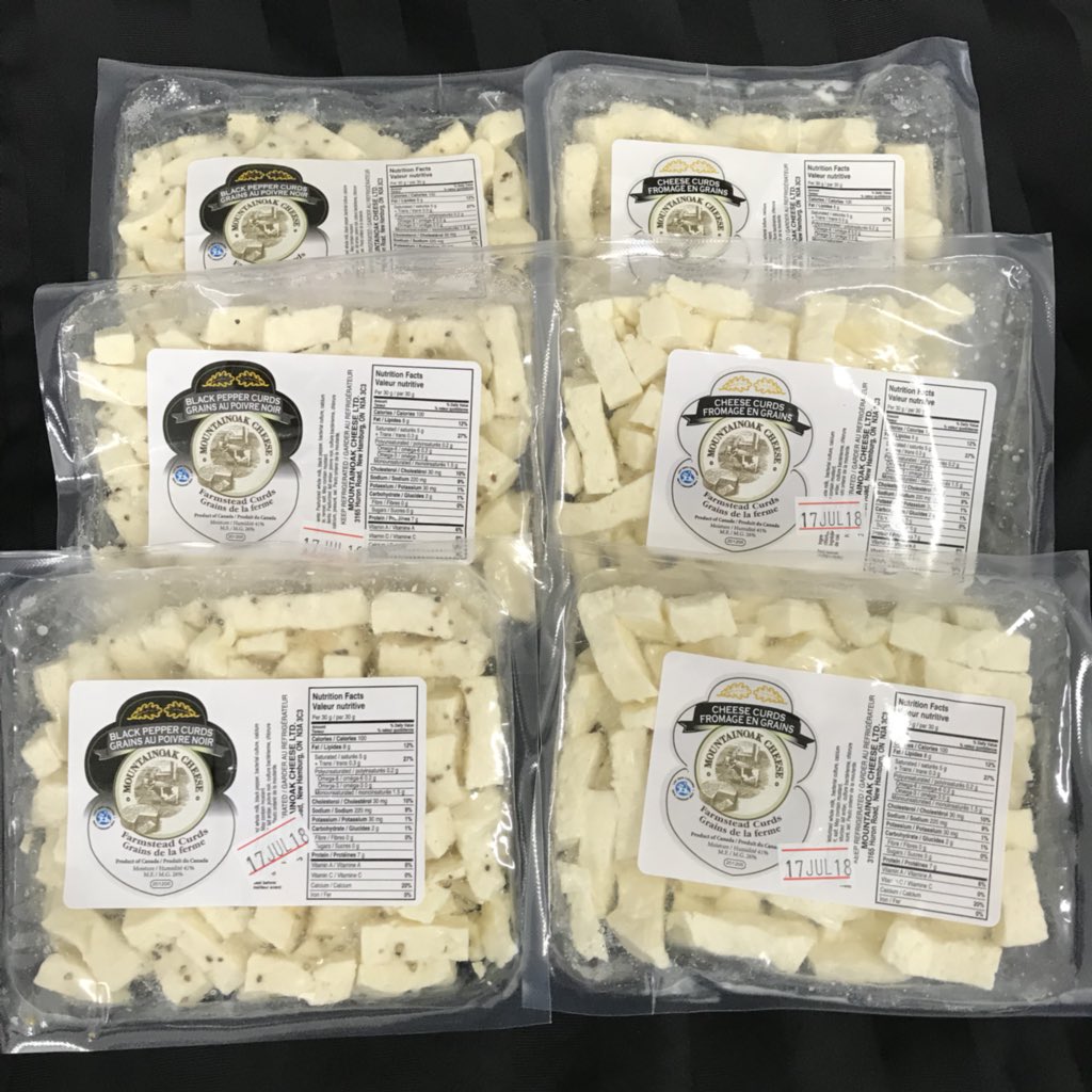 MountainoakC's tweet photo. Don’t forget to come by and grab some fresh cheese curds, before the long weekend!! #freshcurds #longweekend #localymadegouda #curdsplease #shoplocal https://t.co/R1IqetKjoF