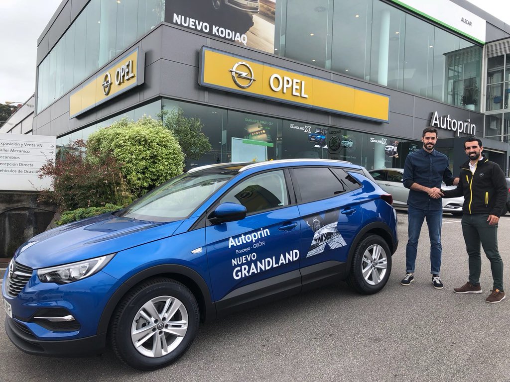 Gracias a @OpelAutoprin mis desplazamientos durante el <a href="/REntrerriosCamp/">Campus R.Entrerríos</a> serán a bordo del nuevo #grandland 🚙 #campusraulentrerrios #opel #autoprin