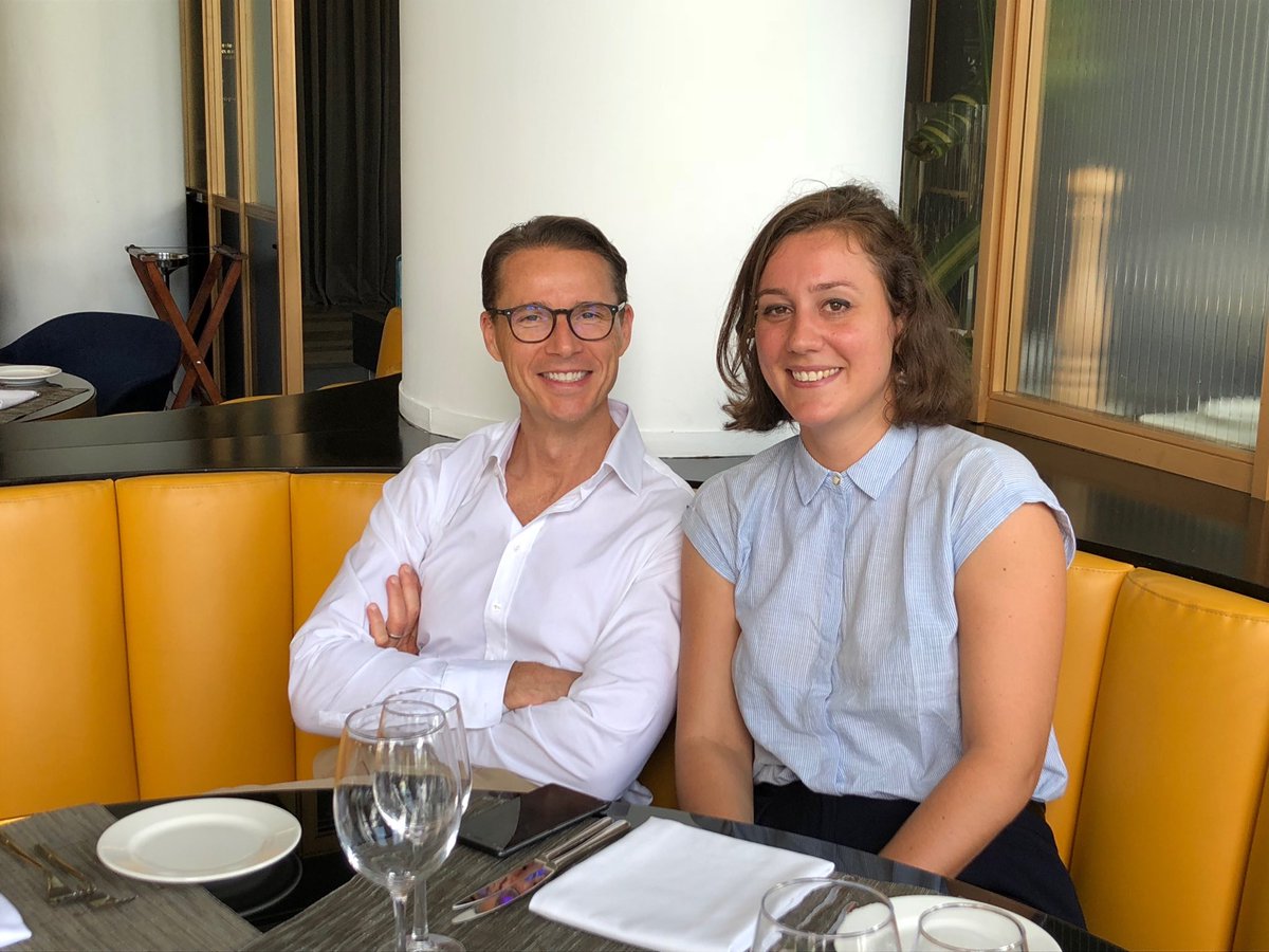 PDoizelet's tweet photo. @JChappellHTL and Charlotte Specht from @HorwathHTLcorp visiting today our Abidjan office after #CITHA2018 conference https://t.co/O7uHfKIY5L