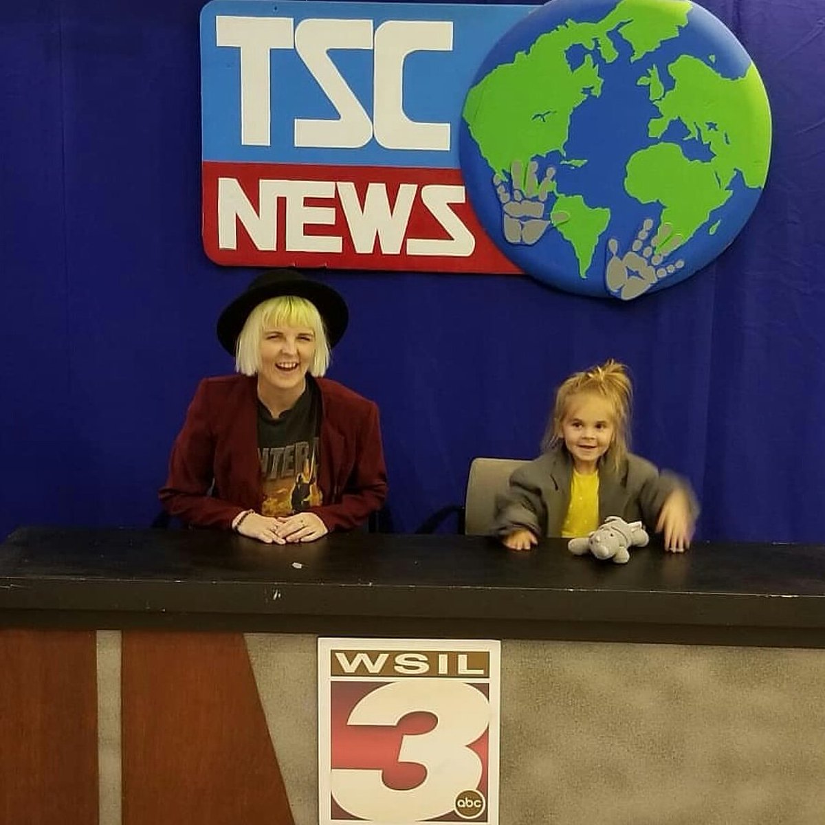REphotography83's tweet photo. Good morning. My co anchor Staley and I would like to wish Geepa the happiest of birthdays. May today be a day of big smiles. Now heres your weather How's it looking today Jim? @WSILNews https://t.co/GXqy1PU0oK
