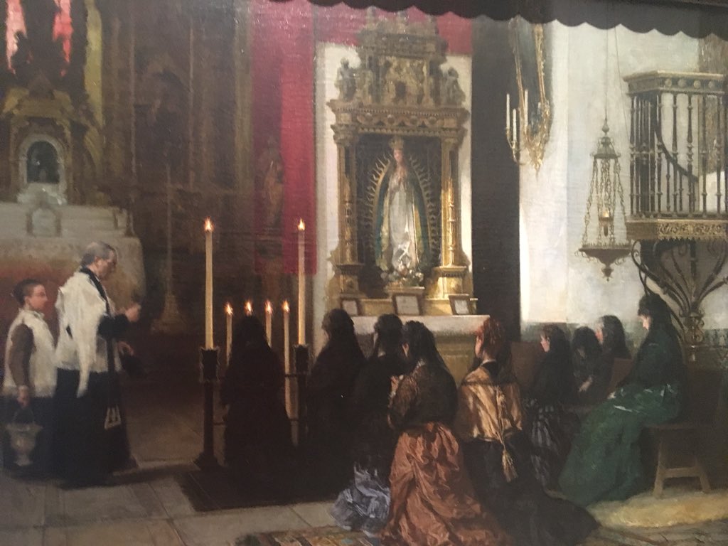 Pedro de los Mozos, Casado  del Alisal, Meneses, Morales ... que maravilla!! La pinacoteca del #Museodelcerrato en #Baltanas en #palencia