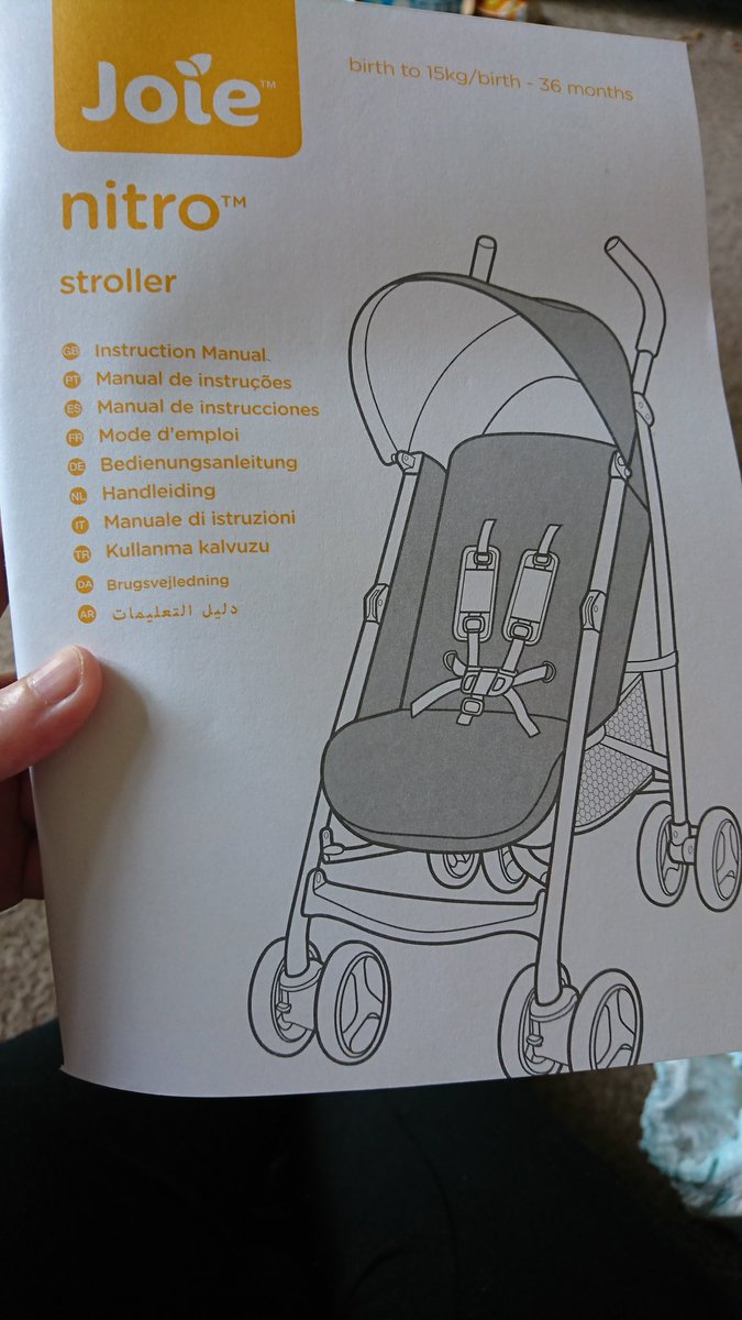 joie nitro travel system