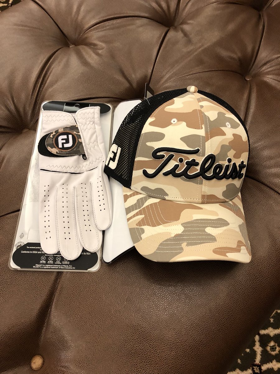 titleist camo snapback