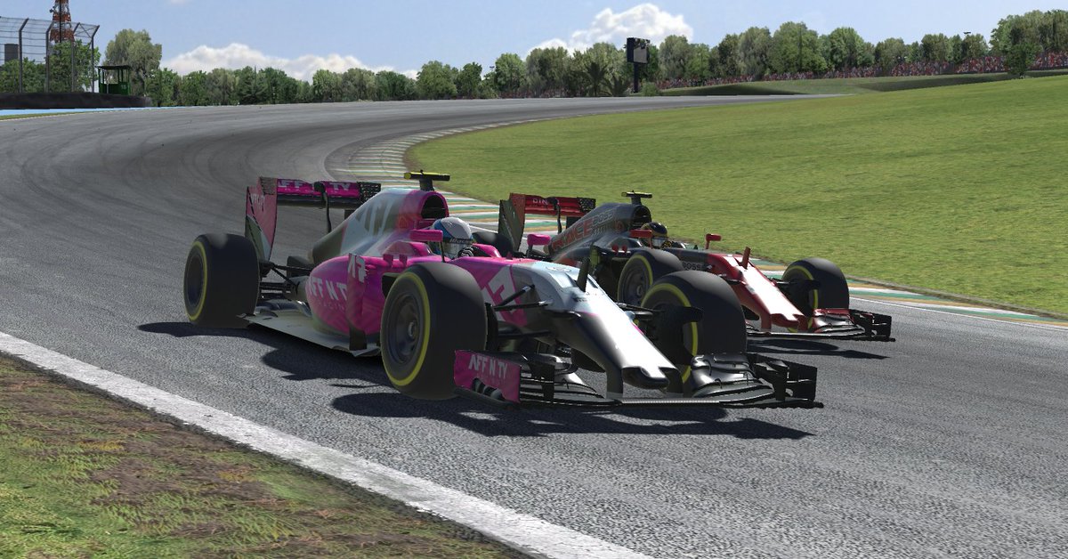 affntygg's tweet photo. Our week 2 (Interlagos) SOF race report is online. Stéphane gets himself track position with a great P5 quali but falls down to P9 in the race. Kyle puts on a solid race and gets P8 from P10. Full story on FB at https://t.co/Gi35OYXDNj. #iGPS @iRacing https://t.co/S5uss2jE2D