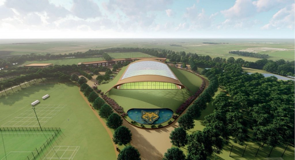 FIRST4LCFC's tweet image. We are Leicester City, and the future looks incredible. 

✅ 14 pitches 

✅ Ultra-modern indoor pitch 

✅ Nine-hole golf course 

✅ One UNREAL training complex 

#LCFC 🦊