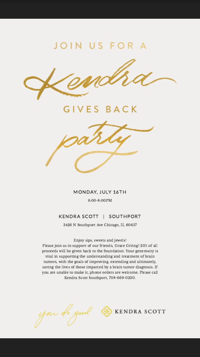 Save the date!!! 20% of your purchase goes toward #GraceGiving on Monday July 16th from 6-8pm. #fullofgrace