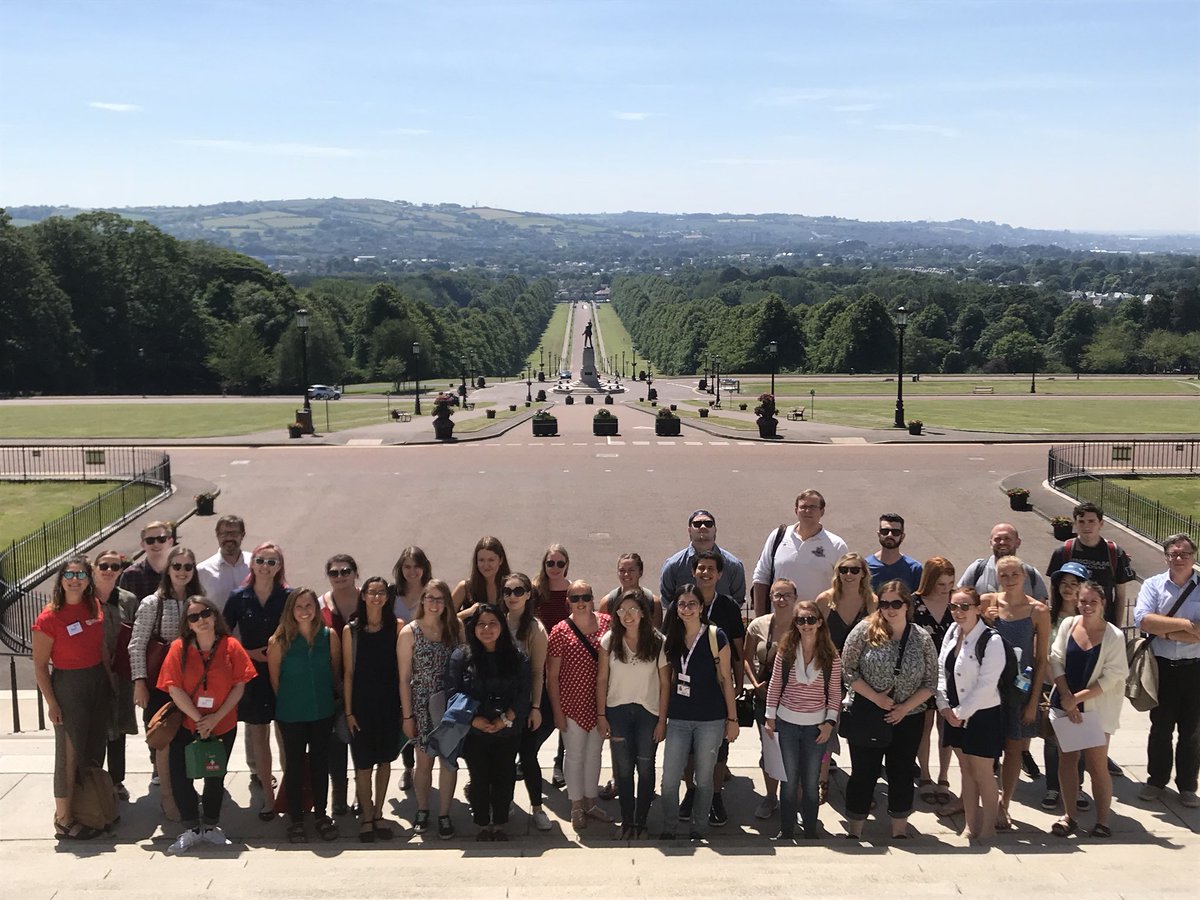 A glorious day at <a href="/niassembly/">Northern Ireland Assembly</a> at Stormont! Thanks to the Education Service for hosting our students from Irish Studies and Education for Transformation summer schools #LoveQUBSummer