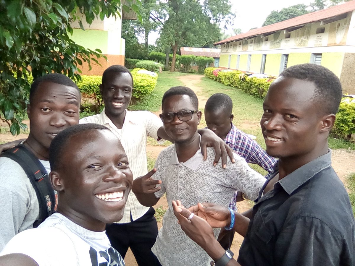 Committees Members preparing venue for tomorrow's    
Debate Championship starting at 8:30am at Comboni Centre Kitgum Mission.  All are welcome