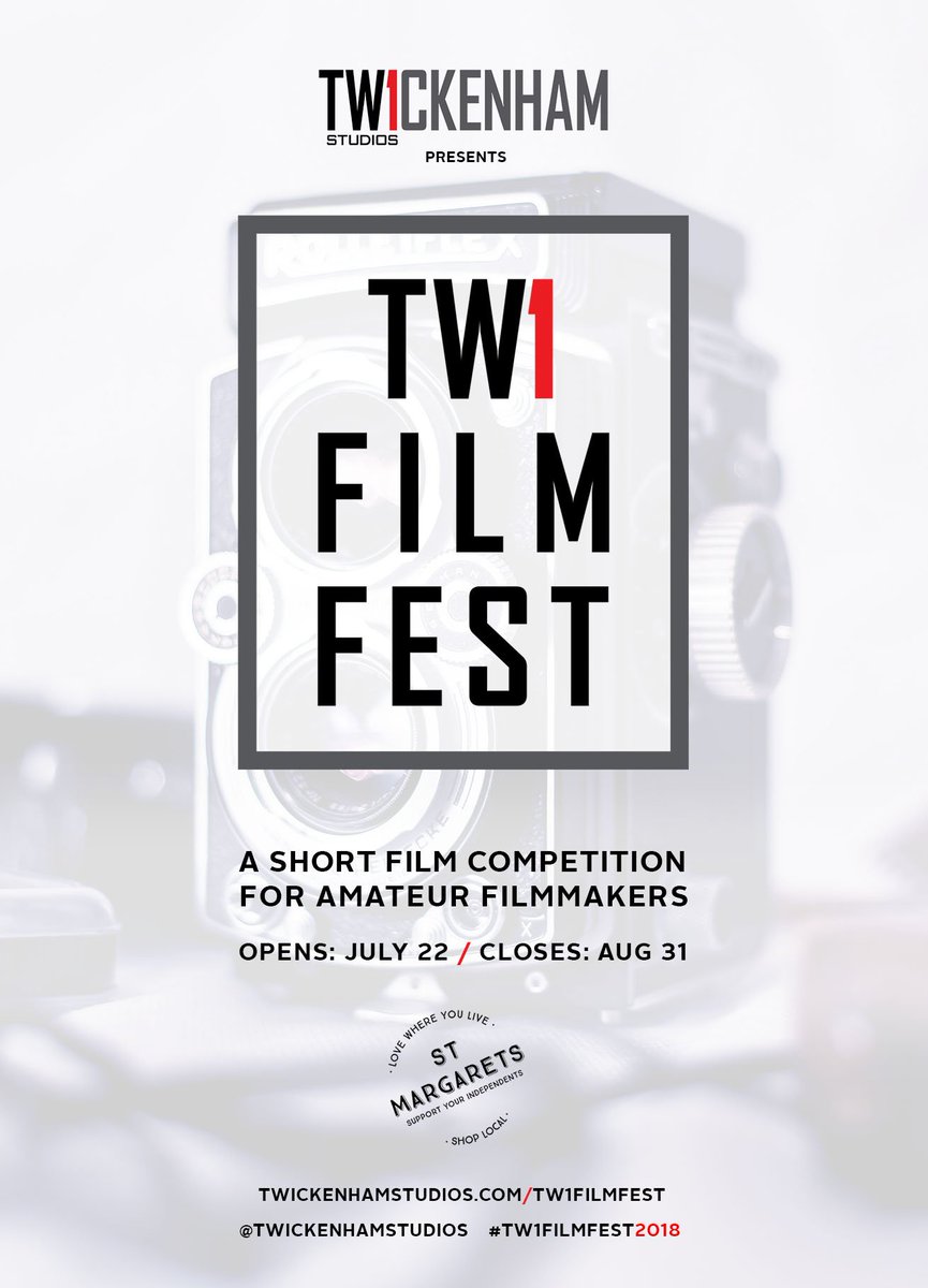 TwickStudios's tweet image. Here's everything you need to know about The Twickenham Studios Film Competition! Get involved! Spread the word! #tw1filmfest2018 👇🏽