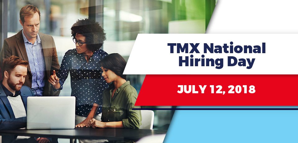 dariawhitehurst's tweet photo. A great blog on our upcoming event, #TMXHIRINGDAY, and what you can do to plan for your interview. #NationalHiringDay @ajblivin @heathersueirro @obielss @ted_helgesen @lindsey_reed_s
https://t.co/O4Uvph5eVl https://t.co/4A3wjG8kJT
