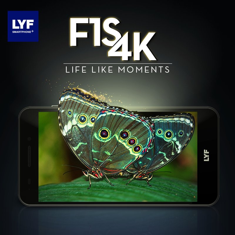 Capture lifelike colors with the 4K video recording in the LYF F1S Smartphone+ To know more: bit.ly/2lpaEnH
#LYFInYourHand