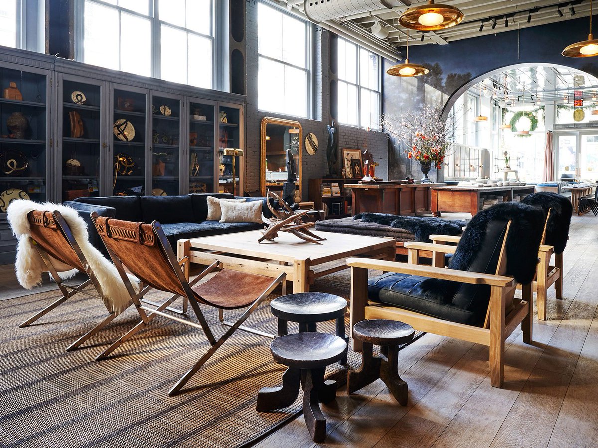 crossmarks's tweet image. MUST SEE: Roman and Williams Guild, prachtige New Yorkse interieurwinkel waar je kunt ontspannen, eten en ervaren... bit.ly/2N364pd