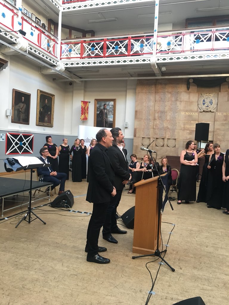 Our producers Sean Hargreaves and John Haywood have worked tirelessly on this album and talk about their experience working with our choir members - “you could not work with more passionate or dedicated people than these ladies” #MWCRemember
