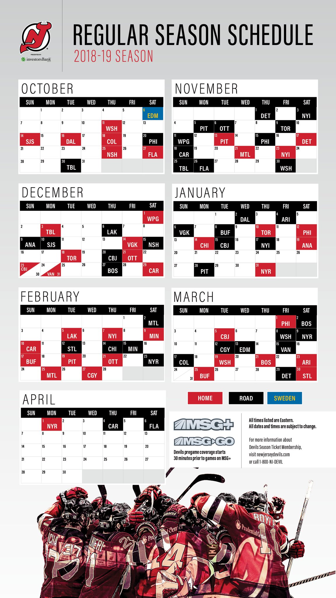 new jersey devils schedule printable