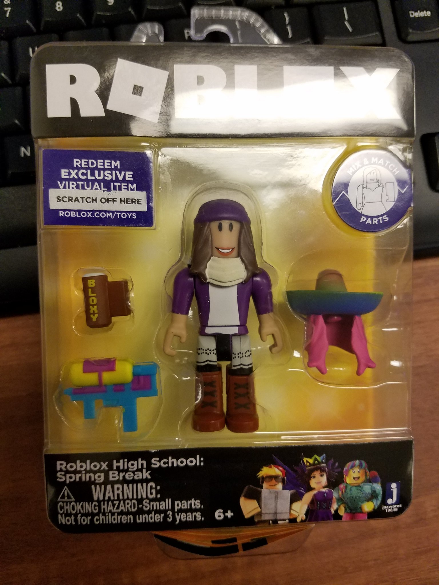 Brian Wilson On Twitter Roblox Just Gave Me The Brand New Soon To Be Released Roblox High School Spring Break Toy - roblox high school roblox jazwares