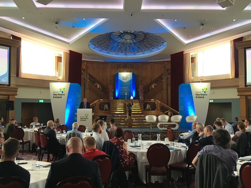 DanPBrooks's tweet photo. Great to see lots of #Manufacturing #innovation in NI. Thanks @InvestNI and @NI_LorraineA for having us! 
@TitanicBelfast @Wright_bus @Whale_Pumps @Laserproto @KTNUK #UKmfg https://t.co/5dWvuuliPK