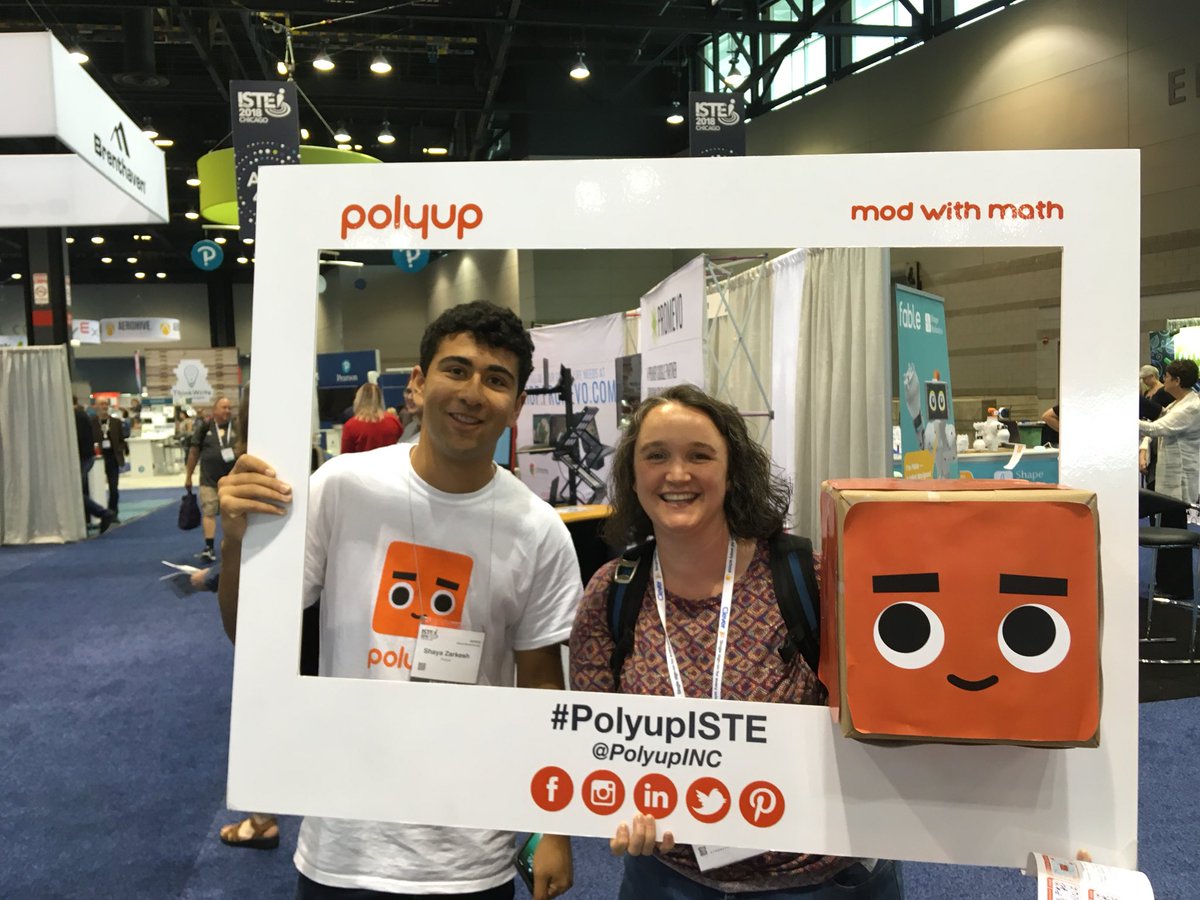 mhdigitalcoach1's tweet photo. Where have you been my whole life @PolyupInc #PolyupISTE #ISTE18 https://t.co/1kmfqwGIFj