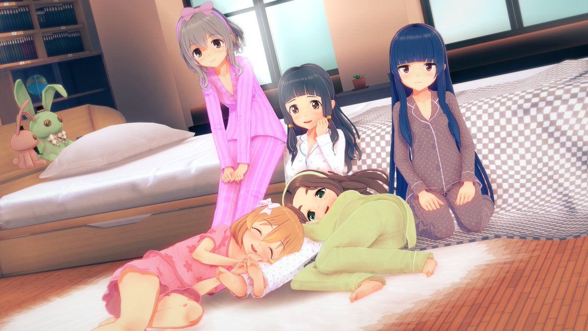 ウミナエ きょうのまとめ 残りは千枝ちゃん除くハイファイ組 パジャマ全員分できましゅた おっぱい すごい コイカツ Lmbg