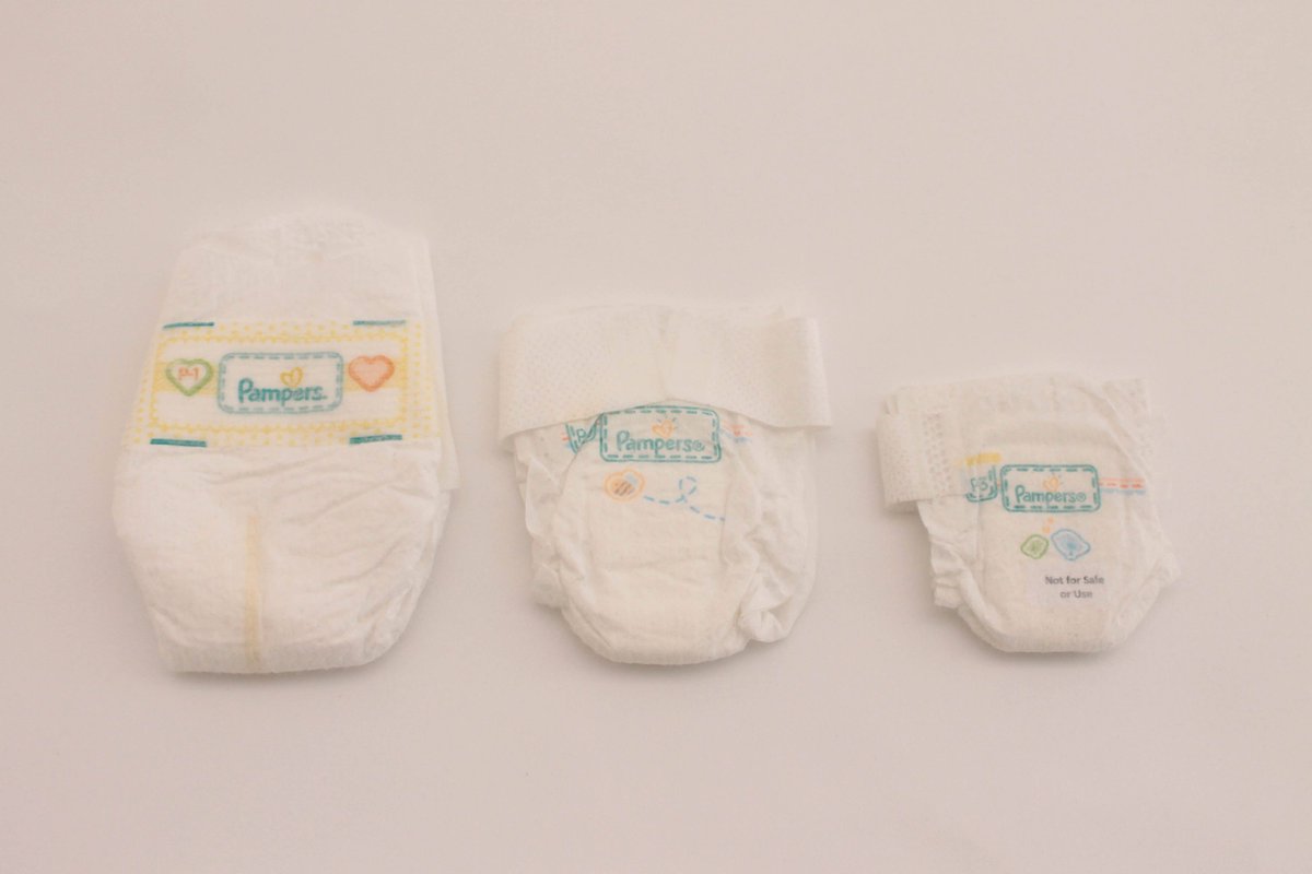 pampers for premature babies