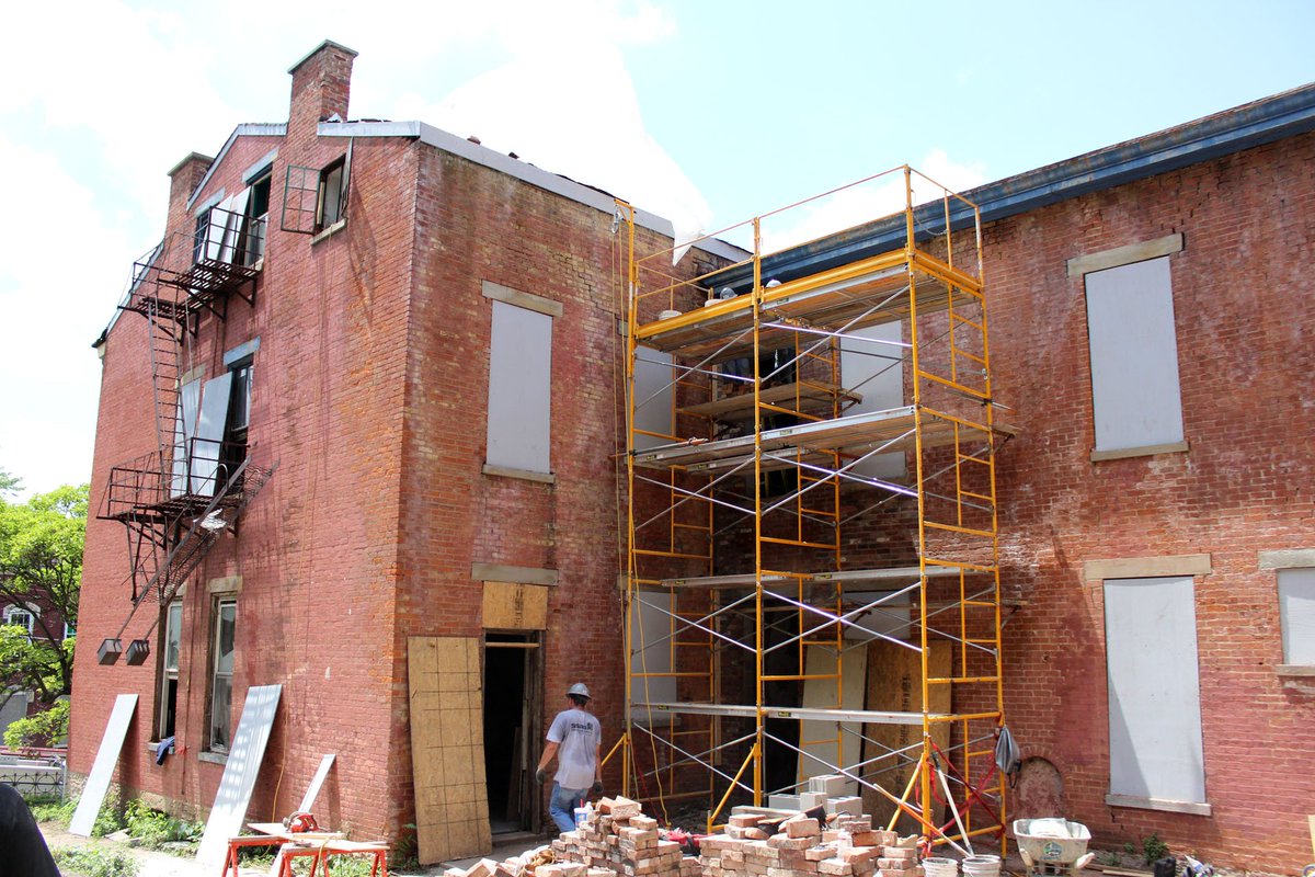 CincinnatiPort's tweet photo. Newly listed for sale: 18 Mulberry in @MtAuburnCinci - once the home of beer baron Christian Moerlein.... @HCLandbank funded the stabilization of this historic gem and acquired it in 2016. https://t.co/0vtx3gjsNS