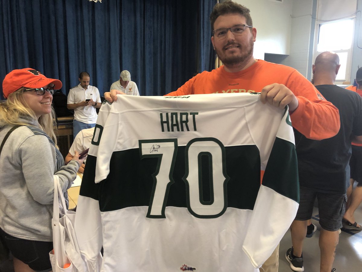 Carter Hart Everett Silvertips jersey 