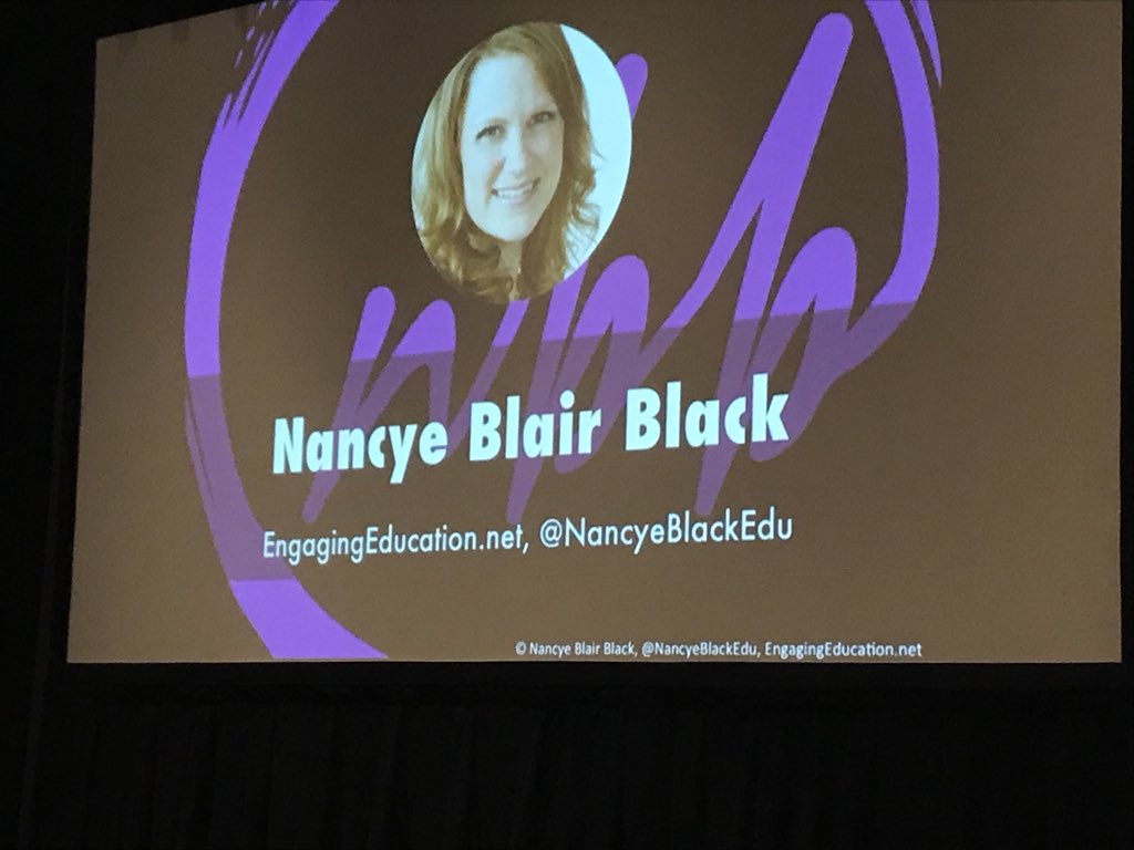 RyAnnLilAmp's tweet photo. @NancyeBlackEdu #ISTE2018 #flippd thanks for the inspiration! Letโs lead by example. If we expect our teachers to differentiate instruction we as leads most model this! @aurorak12 letโs Flip our staff PDโs! https://t.co/1EWALTWZLW