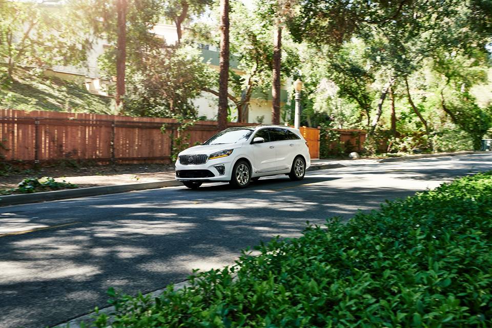 With the Kia Sorento, you're at home on any road