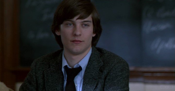 Tobey Maguire turns 43 today, happy birthday! What movie is it? 5 min to answer! 