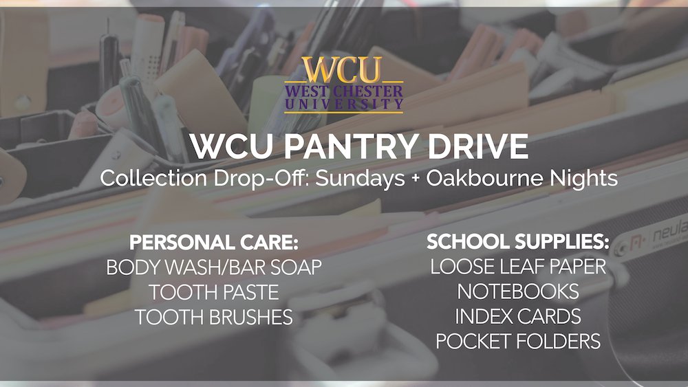 938church's tweet photo. Join Project 938 in supporting the @WCUPantry! We are collecting personal care items and school supplies until July 11th. Drop off your items at church Sunday or at Oakbourne Nights! #project938 #WCUPantry https://t.co/kMhAW3PeP6