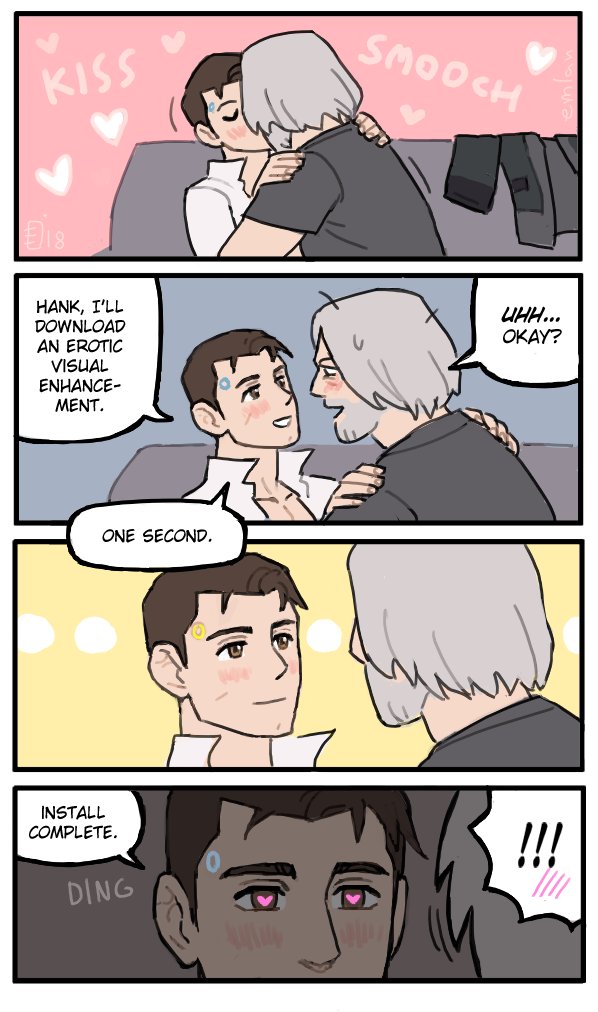 A tried and true 🔞 classic #DetroitBecomeHuman #HankCon 