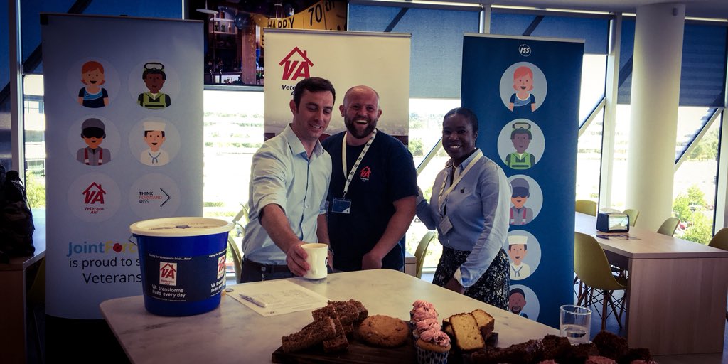 What a great cause! Proud to be supporting @veteransaiduk with Jointforces@ISS - Dorothy, Luke and Ray - you are all amazing people #SaluteOurForces