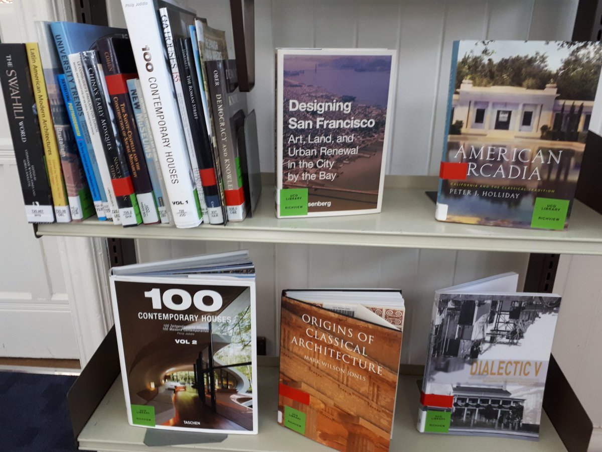 jpjmolloy's tweet image. Richview Library new titles #architecturebooks #architecture @UCDLibrary @UCDArch @UCDEngArch