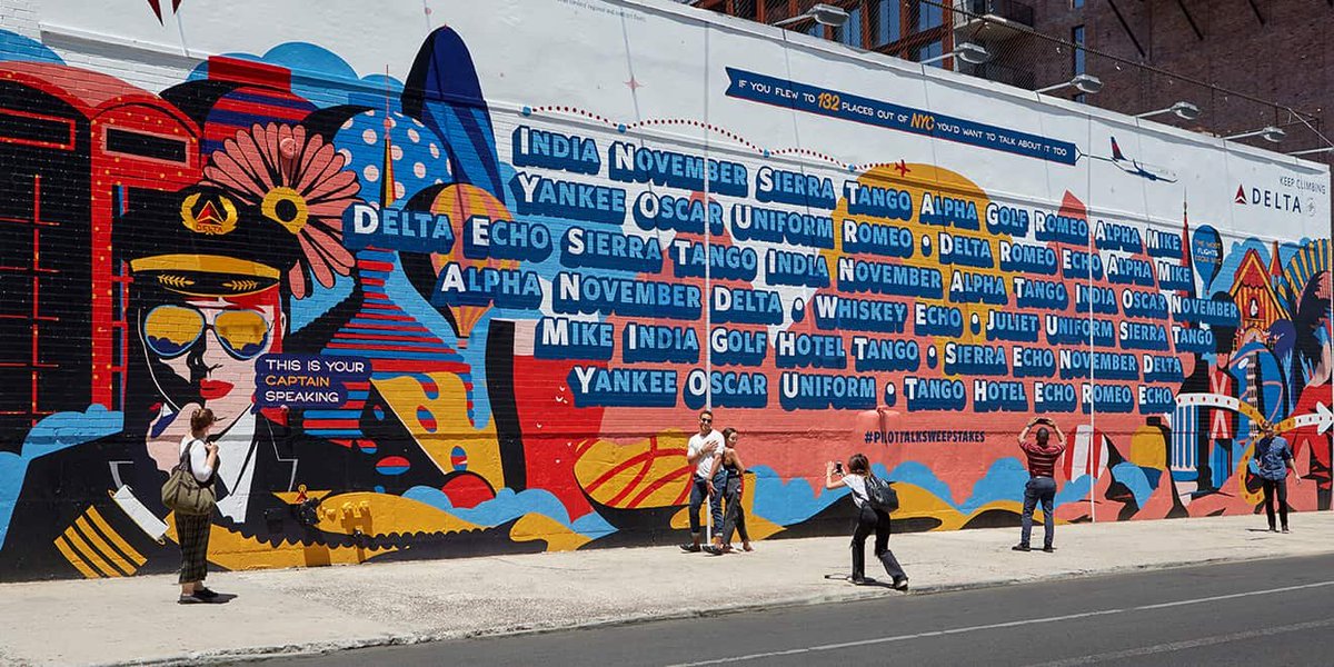 Adweek's tweet image. After boosting your @Tinder profile, @Delta's selfie wall now offers a chance at free travel: adweek.it/2MpYPqi