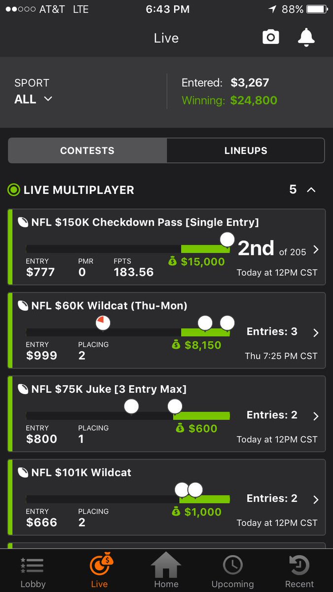 TopFantasyPlays's tweet photo. I'm giving away a free NFL season long pass to one luck retweeter! ($150 value) 

~Must be following~

Here are a few of our results from last season... 

🏈💰🏈💰🏈 https://t.co/Ir5OyygXrS